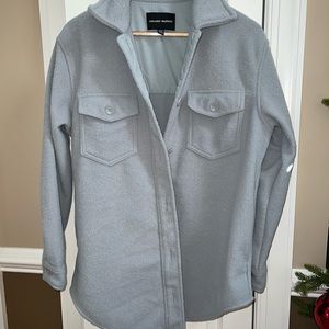 Light blue shacket! New with tags!